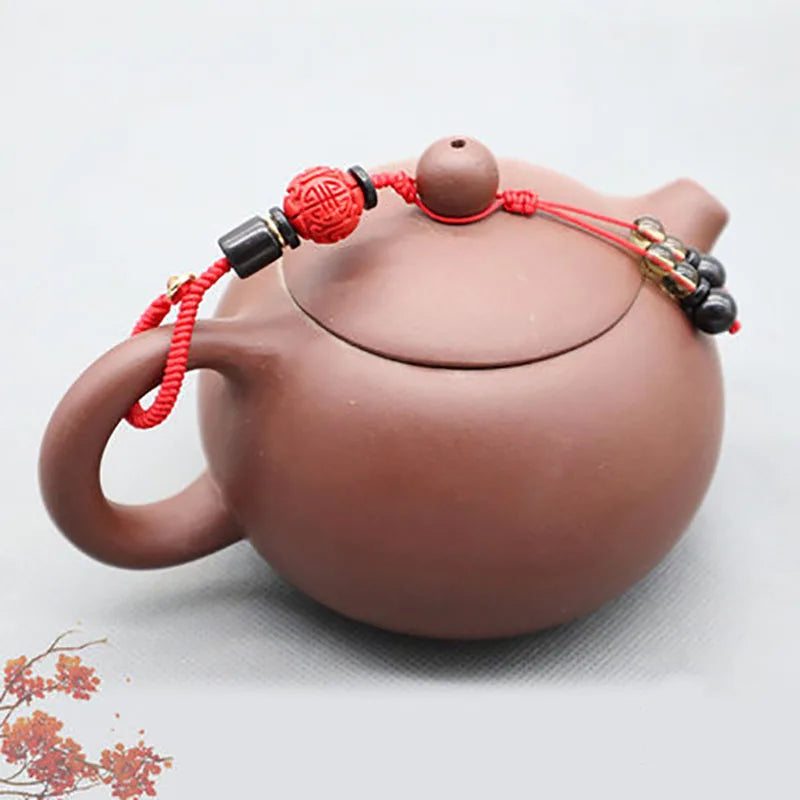 Hanging buckle rope of teapot cover to prevent falling down creative high-grade purple sand teapot cup cover hanging rope