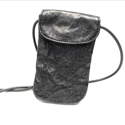 Harajuku Dark Style Washed Ruched Shoulder Crossbody Bag 2024 Autumn New Bags Simple Fashion Kawaii Bolsos Mujer Cellphone Pouch