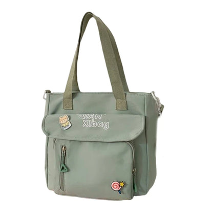 Harajuku Handbags for Women Girls Large Capacity Messenger Bag Shoulder Bags Crossbody Zipper Closure