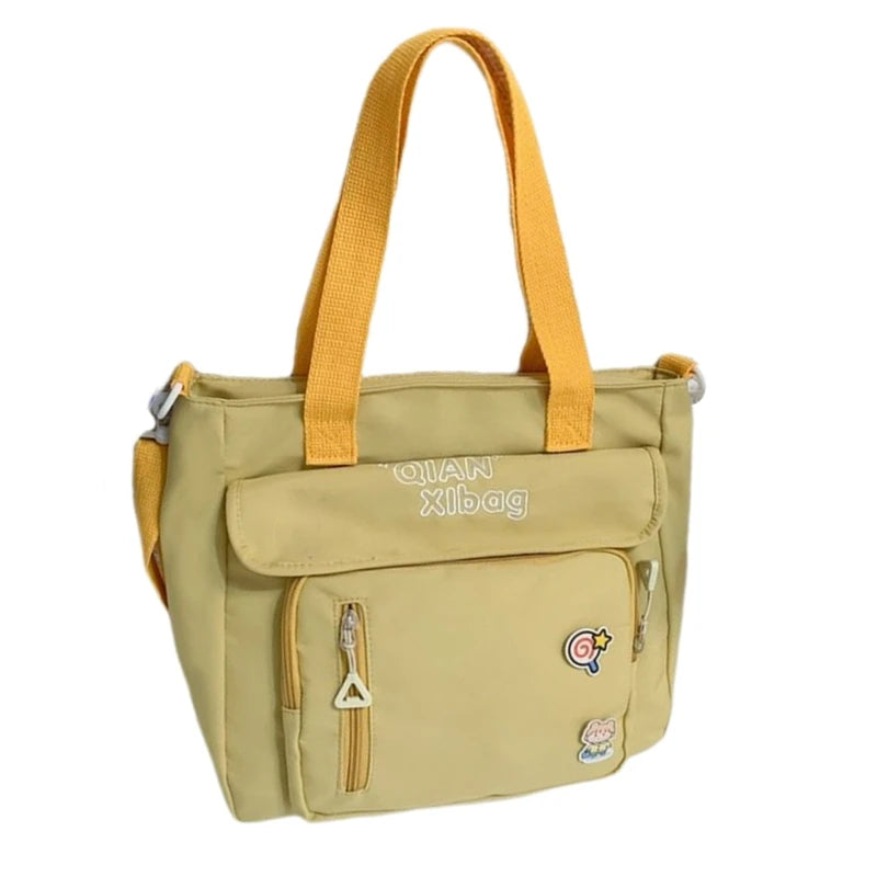 Harajuku Handbags for Women Girls Large Capacity Messenger Bag Shoulder Bags Crossbody Zipper Closure