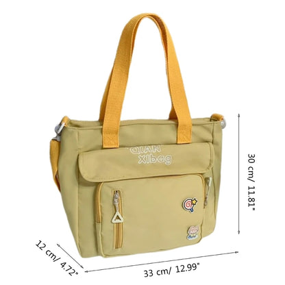 Harajuku Handbags for Women Girls Large Capacity Messenger Bag Shoulder Bags Crossbody Zipper Closure