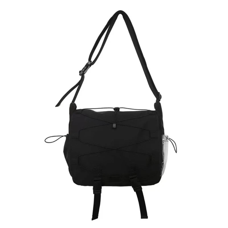 Harajuku Nylon Shoulder Bags for Women Girl Large Capacity Crossbody Casual Bag