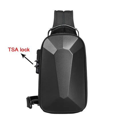 Hard Shell Anti-collision Chest Bag Casual Shoulder Bag Carrying Case For Steam Deck NS Switch Ipad And Other Gaming Accessories