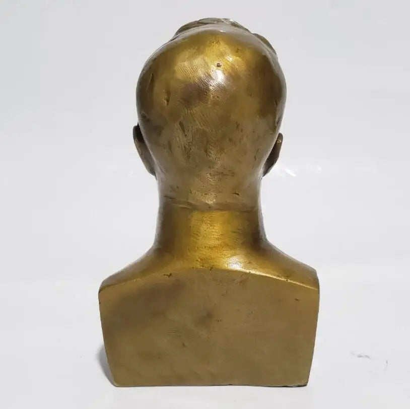 Brass Kliment Voroshilov Head portrait crafts statue