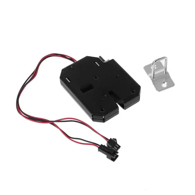Magnetic  Latch Door Lock Electric Drop Bolt Picks Auto 12V Solenoid Induction Access Control File feedback lock  Case Cabinet