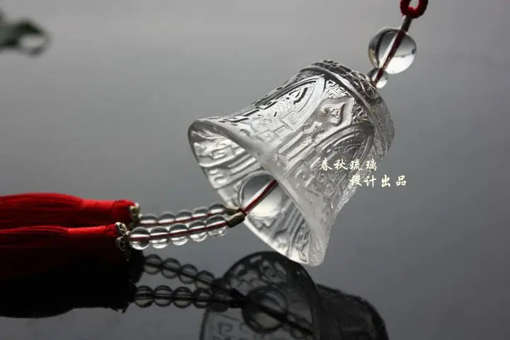 Coloured glaze Decorate Bells Pendant Wind chimes Car accessories gift