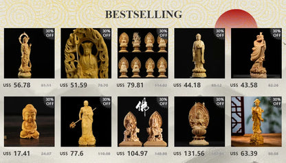10CM Boxwood Gada Mallet Blunt Subcontinent Hand Carve Collection Gada-yuddha Art Mace Pendant Buddha Statue Home Decor