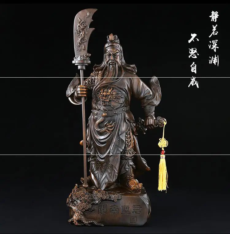 The second Lord Guan are decorated by Lord Guan. The Guanyu shop is dedicated Buddha statue of Lord Guan