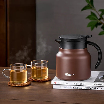 Heat-Preserving Stewing Teapot 304 Stainless Steel /Ceramic liner Brew Tea Pot Portable Thermos Pot Braised Soaked Tea Pot