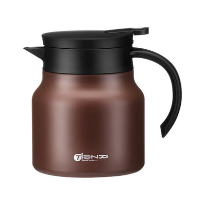 Heat-Preserving Stewing Teapot 304 Stainless Steel /Ceramic liner Brew Tea Pot Portable Thermos Pot Braised Soaked Tea Pot