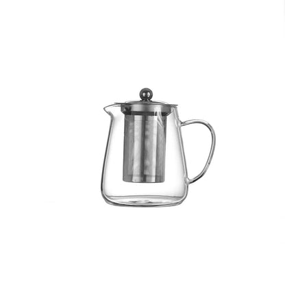 Heat Resistant Glass Teapot Chinese Kung Fu Tea Puer Tea Tea Set High Quality Convenient Coffee Glass Tea Pot