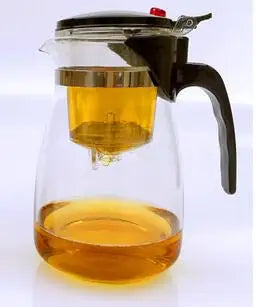 Heat Resistant Glass Teapot, Chinese Tea Set, Puer Kettle, Coffee Glass Maker, Convenient Office Tea Pot with Filter, Hot Sale