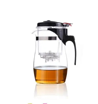 Heat Resistant Glass Teapot, Flower Tea Set, Puer Kettle, Convenient Office Teaset, Drinkware, Hot Sale