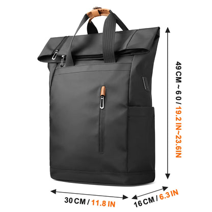 Heroic Knight Backpack Men Expandable Travel Backpack Daily Cycling backpack Waterproof High Capacity Man Outdoor hiking Handbag