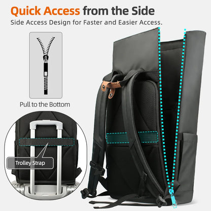 Heroic Knight Backpack Men Expandable Travel Backpack Daily Cycling backpack Waterproof High Capacity Man Outdoor hiking Handbag