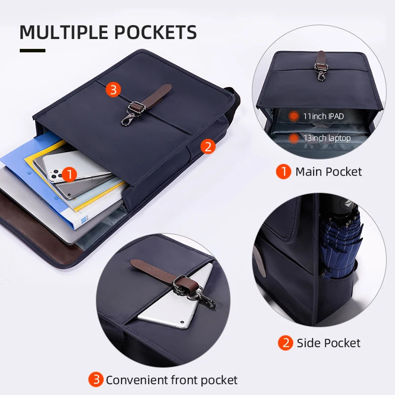 Heroic Knight Brand Men's 13inch Laptop Backpack Waterproof School Backpacks Business Travel Bag Women's Backpack New Design