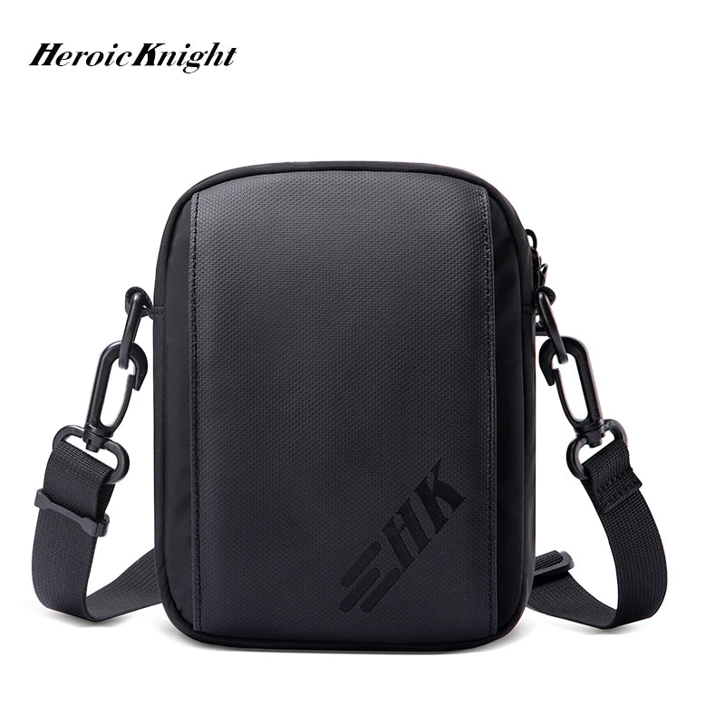 Heroic Knight Casual Crossbody Bag Fashion Male Luxury Square Phone Purse Waterproof Women Mini Shoulder Messenger Bag