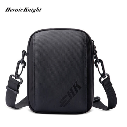 Heroic Knight Casual Crossbody Bag Fashion Male Luxury Square Phone Purse Waterproof Women Mini Shoulder Messenger Bag