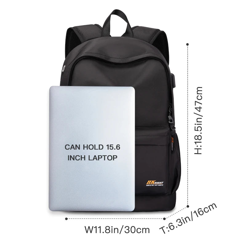 Heroic Knight Casual Men Backpack High Capacity Laptop School Bags Waterproof Multifuctional Male Outdoor Work Camping Backpack