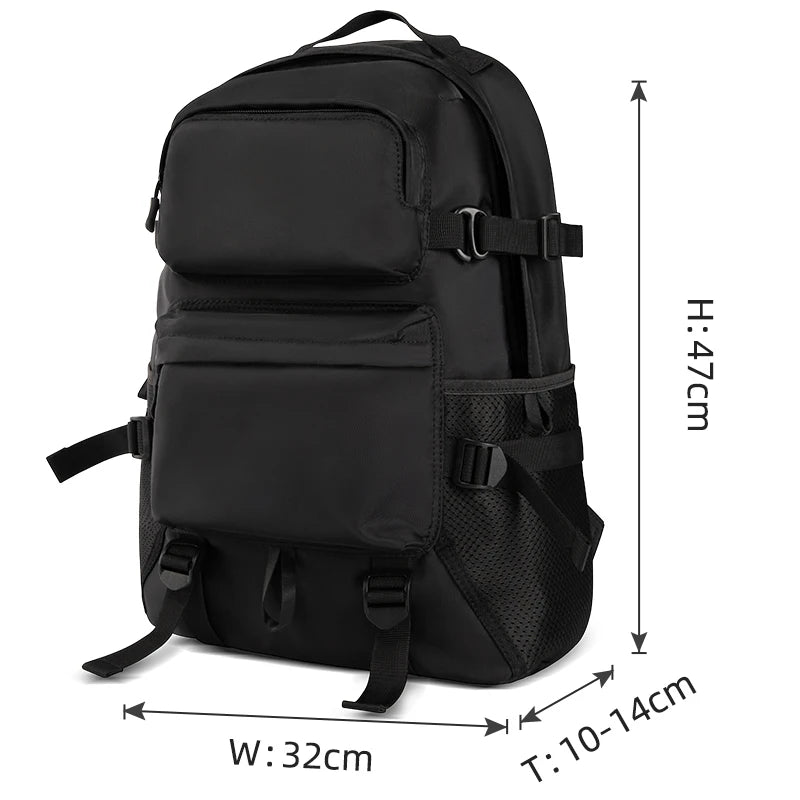 Heroic Knight Casual Men's Waterproof Backpacks Travel Expandable School Laptop Outdoors Bags An-ti Theft New Designer Mochilas