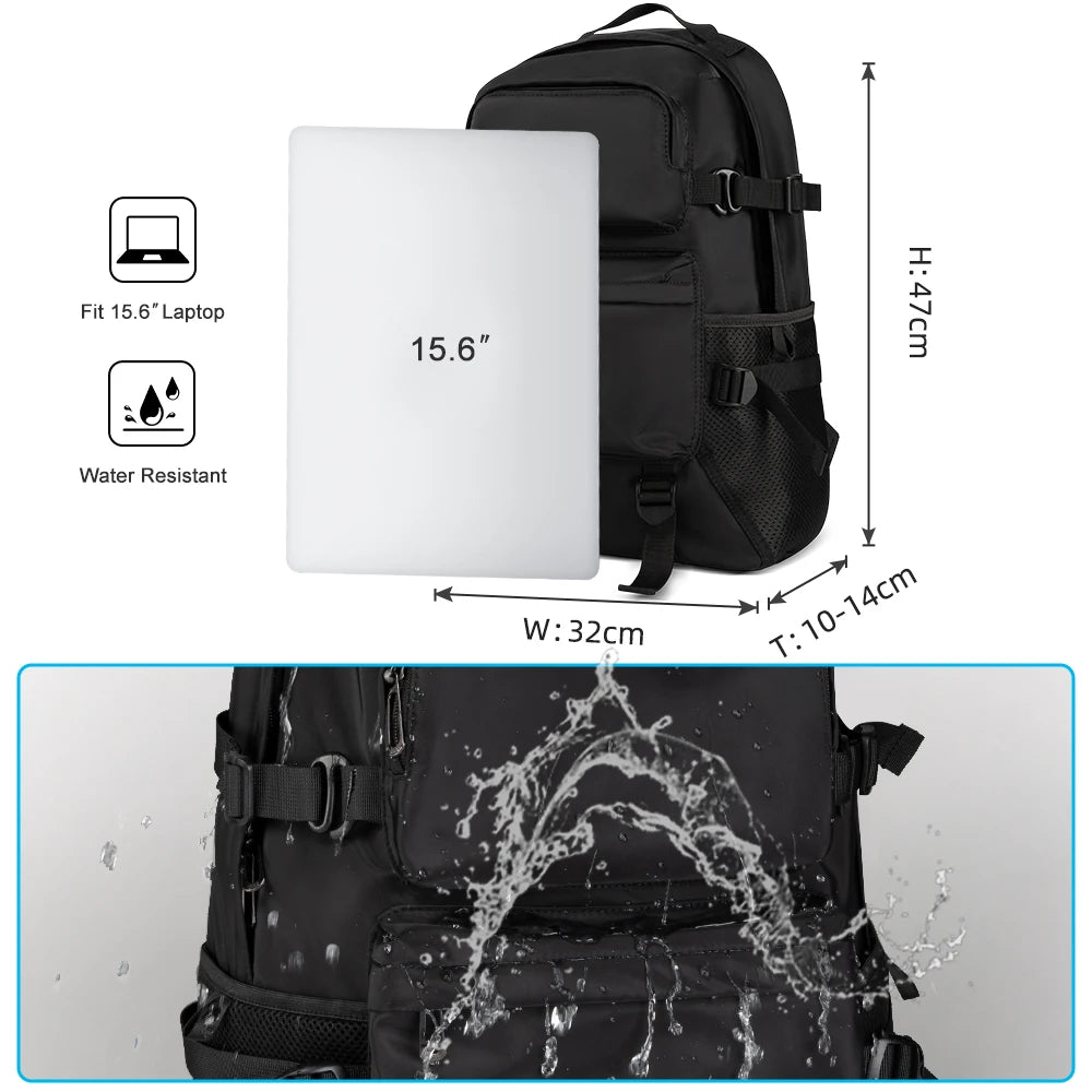 Heroic Knight Casual Men's Waterproof Backpacks Travel Expandable School Laptop Outdoors Bags An-ti Theft New Designer Mochilas