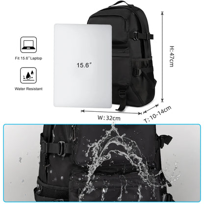 Heroic Knight Casual Men's Waterproof Backpacks Travel Expandable School Laptop Outdoors Bags An-ti Theft New Designer Mochilas