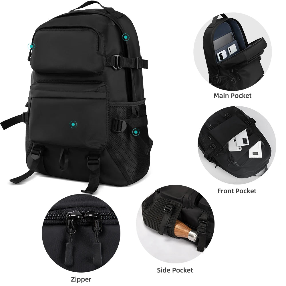 Heroic Knight Casual Men's Waterproof Backpacks Travel Expandable School Laptop Outdoors Bags An-ti Theft New Designer Mochilas