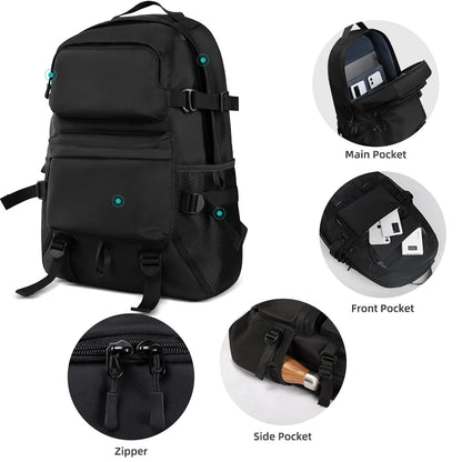 Heroic Knight Casual Men's Waterproof Backpacks Travel Expandable School Laptop Outdoors Bags An-ti Theft New Designer Mochilas