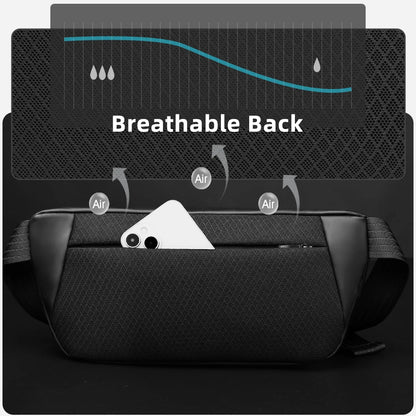 Heroic Knight Crossbody Chest Bag Men Waterproof Travel Messenger Bag Fashion Man Luxury Sport Shoulder Fanny Pack for Mini IPad