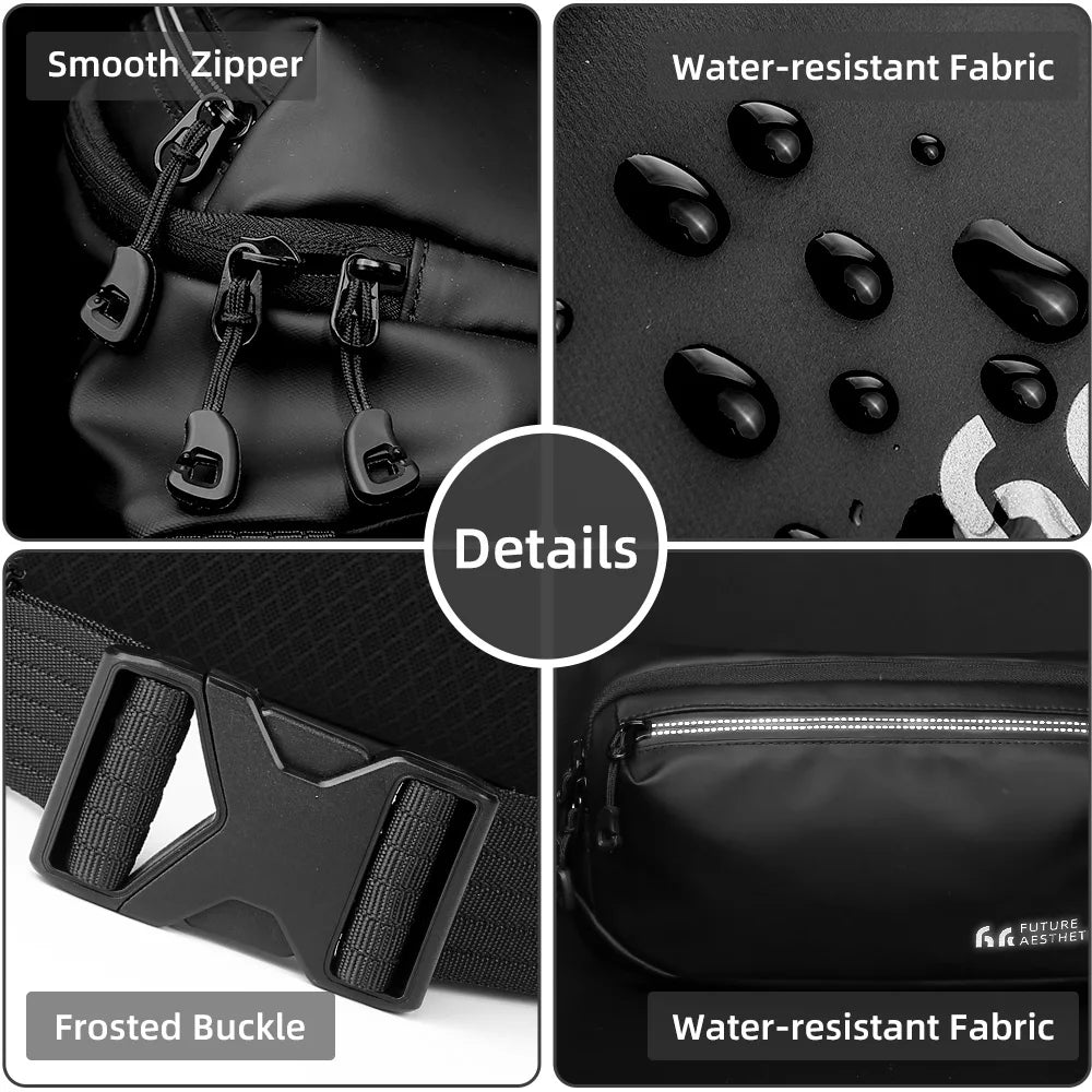 Heroic Knight Crossbody Chest Bag Men Waterproof Travel Messenger Bag Fashion Man Luxury Sport Shoulder Fanny Pack for Mini IPad