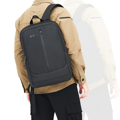 Heroic Knight Men Business Backpack Waterproof 17.3" Laptop Bag Luxury USB Work Travel Bag Fashion Multifunction School Backpack