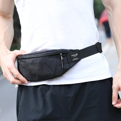 Heroic Knight Men Waist Bag Money Belt Bag Men Purse Teenager's Travel Wallet Belt Male Fanny Pack Cigarette Cose For Phone