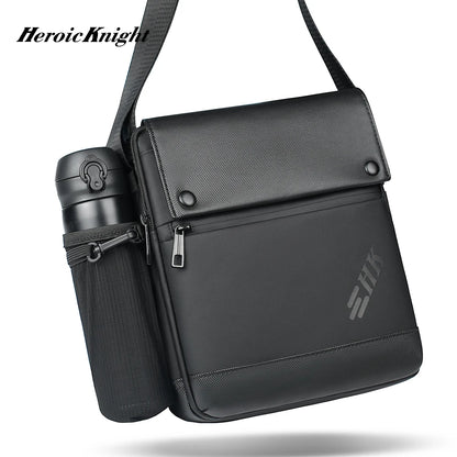 Heroic Knight Men's Bag Luxury Shoulder Strap Handbags Waterproof Crossbody Bag An-ti Theft USB Charging Messenger Bag For Men