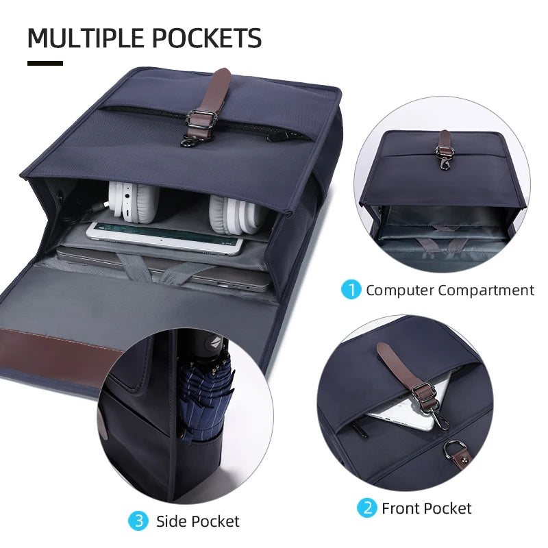 Heroic Knight Men's Fashion Laptop Backpack Waterproof Boy School Backpacks Male Business Travel Bag Women's Backpack New Design
