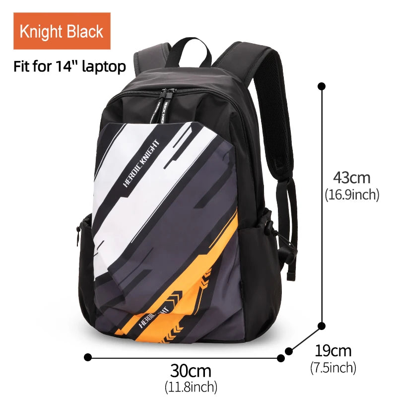 Heroic Knight Men's Mini Fashion Backback 12.9 Inch Ipad Waterproof Casual Bag Short Trip Travel Sports Backpack for Women Girls