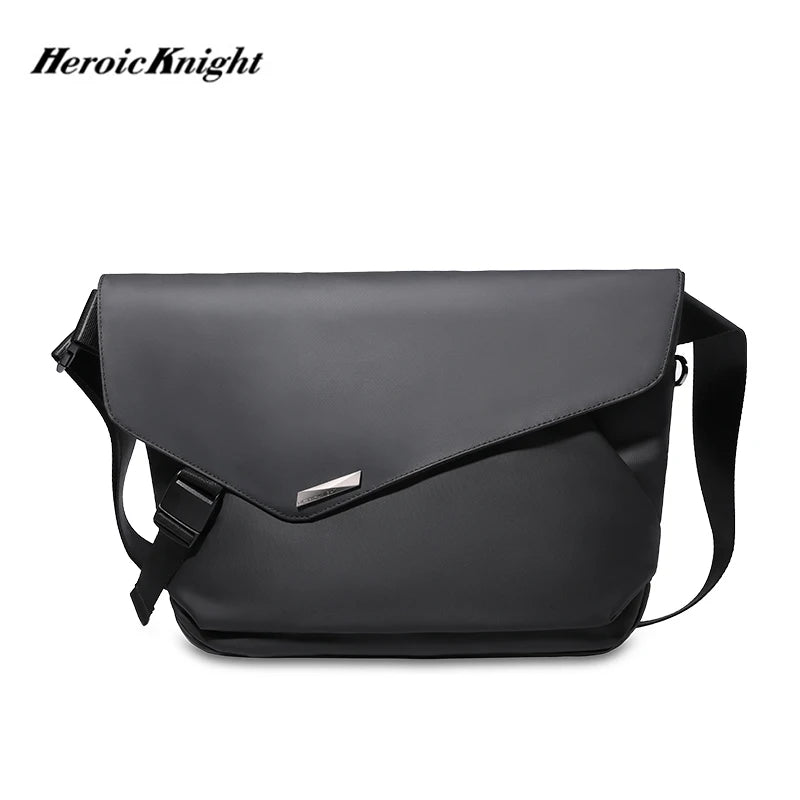 Heroic Knight Men's Shoulder Bag Multifunction Messenger Laptop Bag Waterproof Large Capacity Business Crossbody Travel Handbag