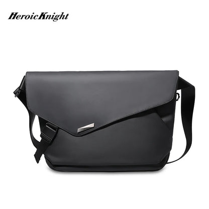 Heroic Knight Men's Shoulder Bag Multifunction Messenger Laptop Bag Waterproof Large Capacity Business Crossbody Travel Handbag