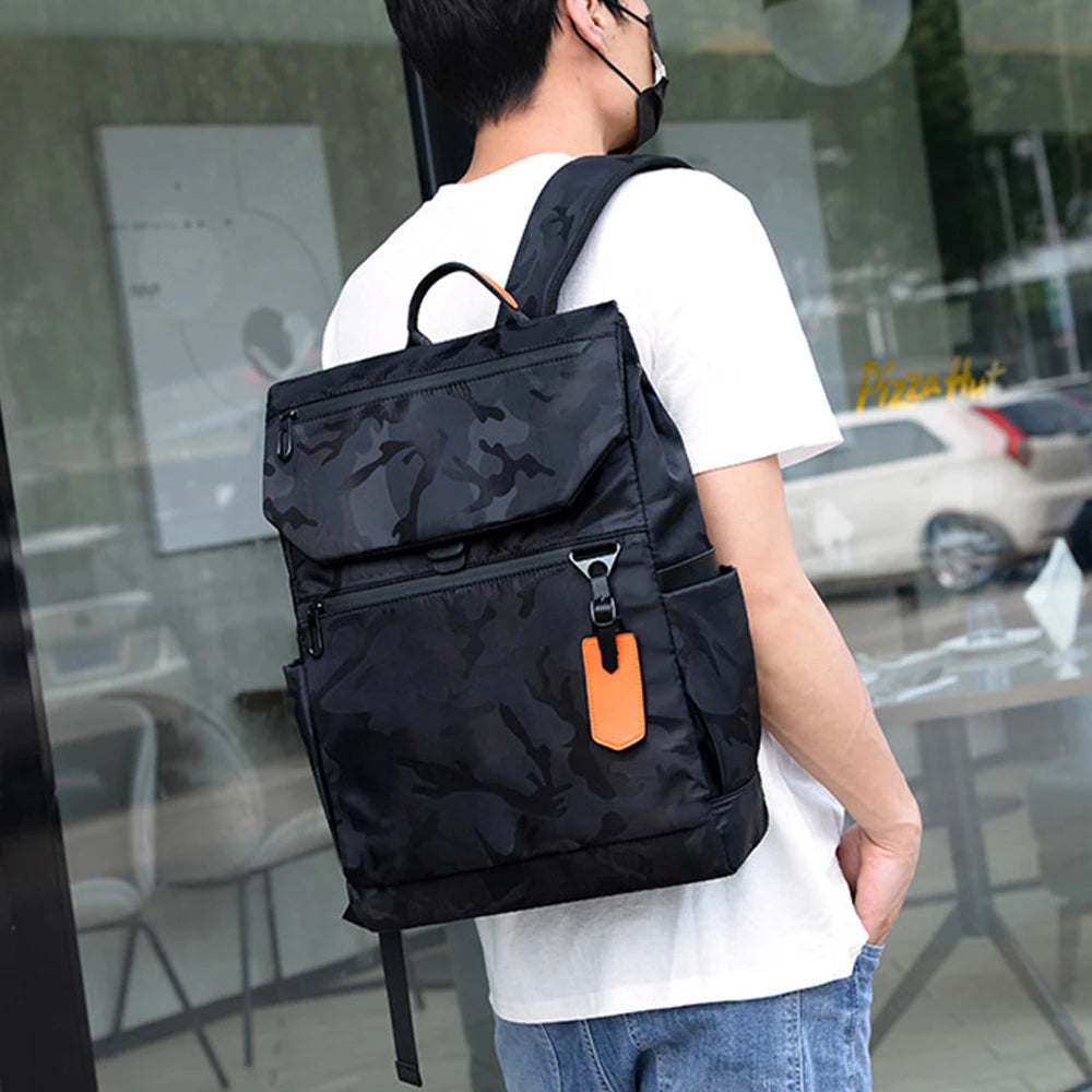 Heroic Knight New Design Men's Waterproof Laptop USB Charge Aestheti Backpacks Travel Camouflage Military Tactical Bags For Male