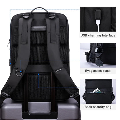 Heroic Knight New Man Travel Backpack Multifunctional Waterproof 15.6inch Laptop Bag Large Capacity Bag for Men Business Pack