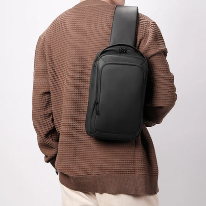 Heroic Knight New Men's Luxury Designer Crossbody Shoulder Bags Waterproof Messeger Classic Side Male USB Charge Anti Theft Bag