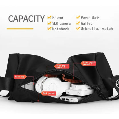 Heroic Knight Shoulder Bag Men's Korean Trend Messenger Bag Fashion Young Leisure Retro Casual Street Package Hot Selling Bags