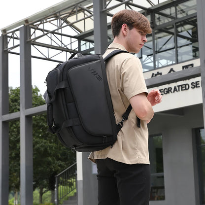 Heroic Knight Sports Bags Men Large Capacity Business Travel Handbag Multi-fuction Men's Backpack  Luggage Storage Shoes Bag