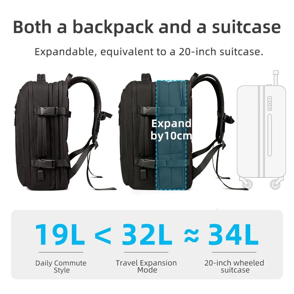 Heroic Knight Travel Backpack Large Capacity Men Multifunction Laptop Bag Casual Outdoor Camping Backpack Luxury Women Backpack
