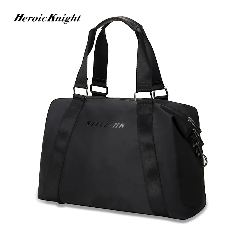 Heroic Knight Travel Bags Men's Sports Gym Bags Waterproof Weekend bag Handbags Voyage Luggage Female Shoulder Messenger Bag