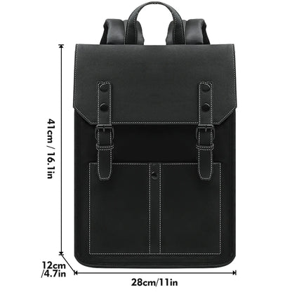 Heroic Knight Vintage School Backpack Men for 15.6" Laptop Waterproof Large Capacity Boys College Aesthetic Backpack with USB