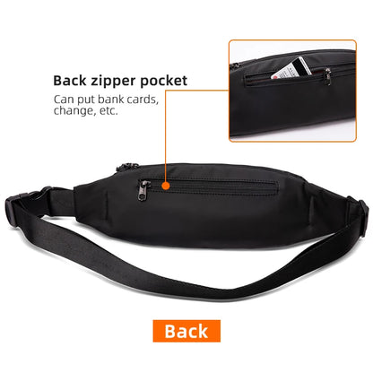 Heroic Knight Waist Bag for Men Phones Gold Belt Bag Pillow Cycling Travel Bag Teenager Pouch Sport Shoulder Bag for Running Man