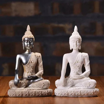 Sculpture sandstone Buddha resin crafts creative home decoration decoration gifts wholesale