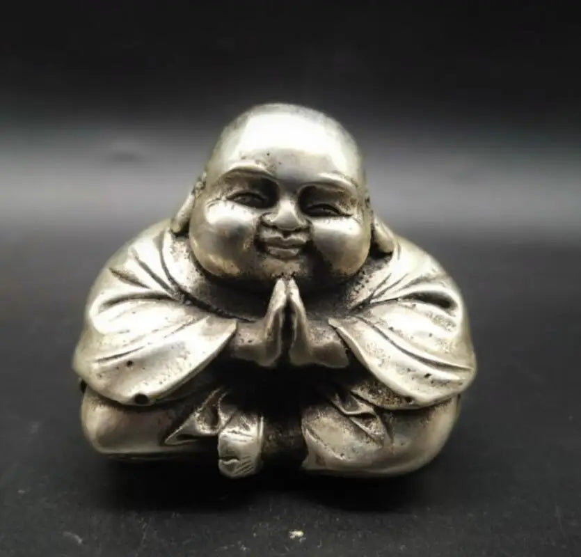 China White copper small Buddha crafts statue