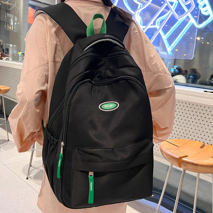 High Capacity Girl Trendy Cute College Backpack Fashion Female Travel Women School Kawaii Nylon Laptop Lady BookBag Cool Student