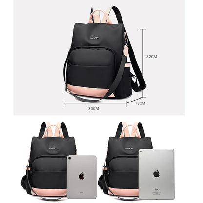 High Capacity Multifunctional Anti-theft Backpack Shoulder Bag fashion ladies Backpacks Backpacks for School Teenagers Girls